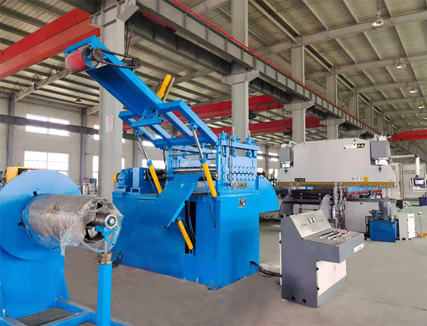 container wall bending line